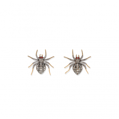 BALENCIAGA SPIDER-SHAPED EARRINGS 743070TZ05G5703